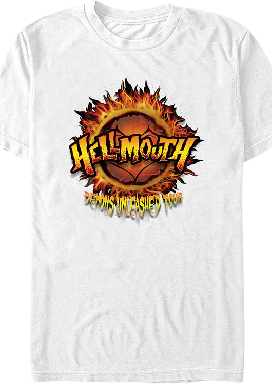 Hellmouth Demons Unleashed Tour Buffy The Vampire Slayer T-Shirt - main product image
