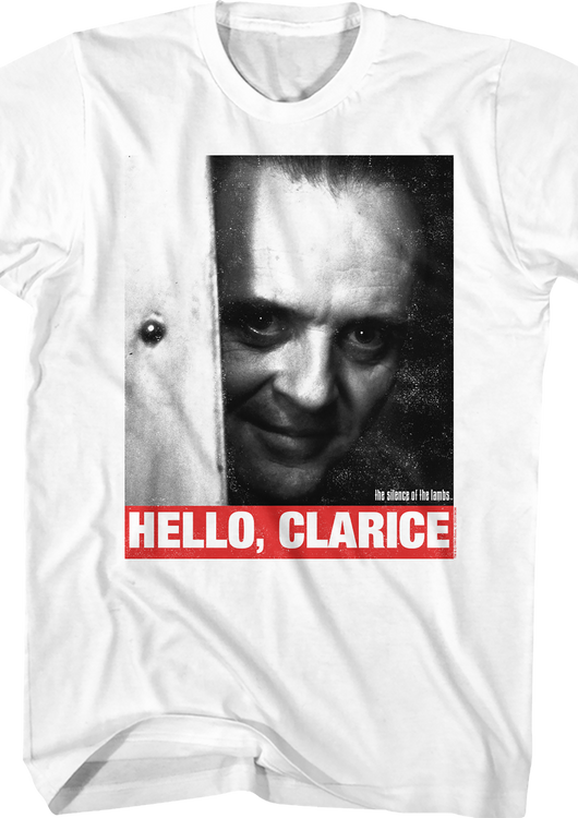Hello Clarice Silence of the Lambs T-Shirt - main product image