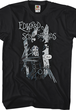 Hello Edward Scissorhands T-Shirt