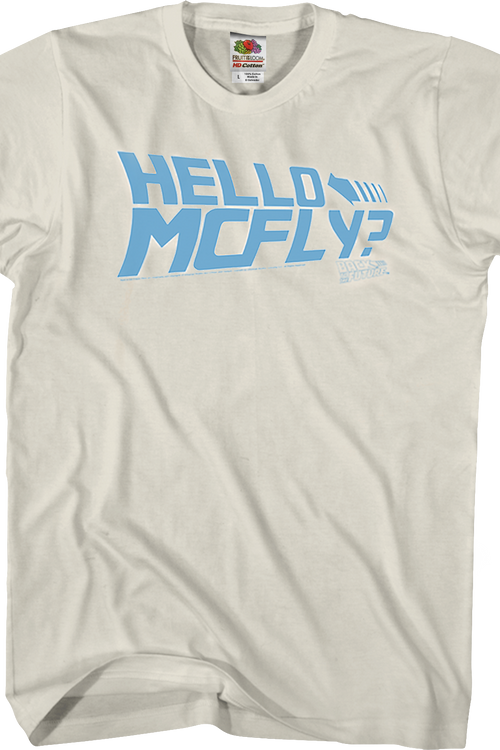 Hello McFly Back To The Future T-Shirtmain product image