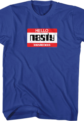 Hello Nasty Name Tag Beastie Boys T-Shirt