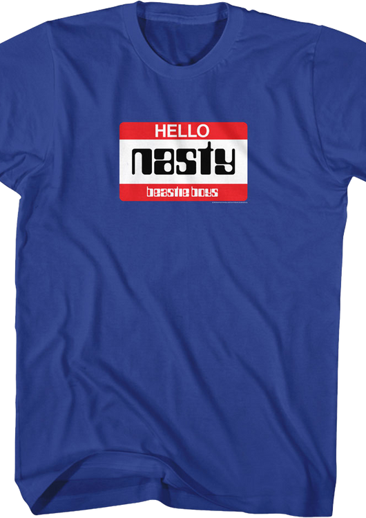 Hello Nasty Name Tag Beastie Boys T-Shirt - main product image