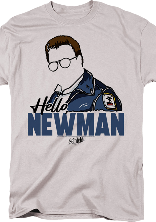Hello Newman Outline Seinfeld T-Shirt - main product image