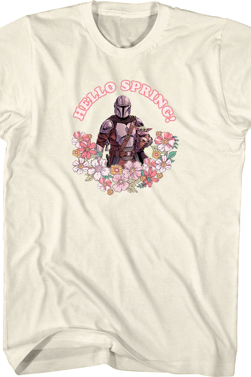 Hello Spring Mandalorian Star Wars T-Shirt - main product image