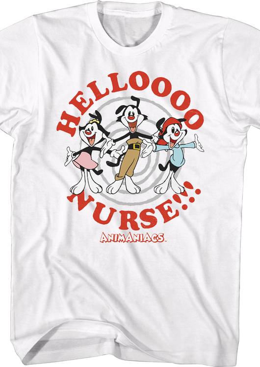 Helloooo Nurse Animaniacs T-Shirt - main product image