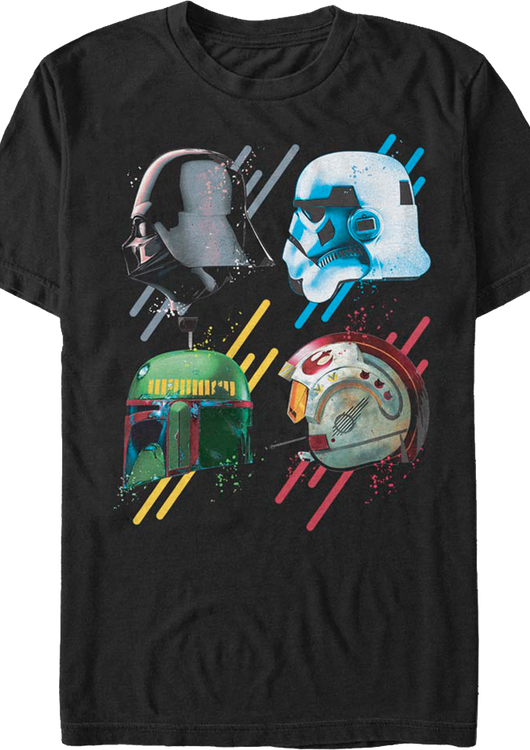 Helmets Star Wars T-Shirt - main product image