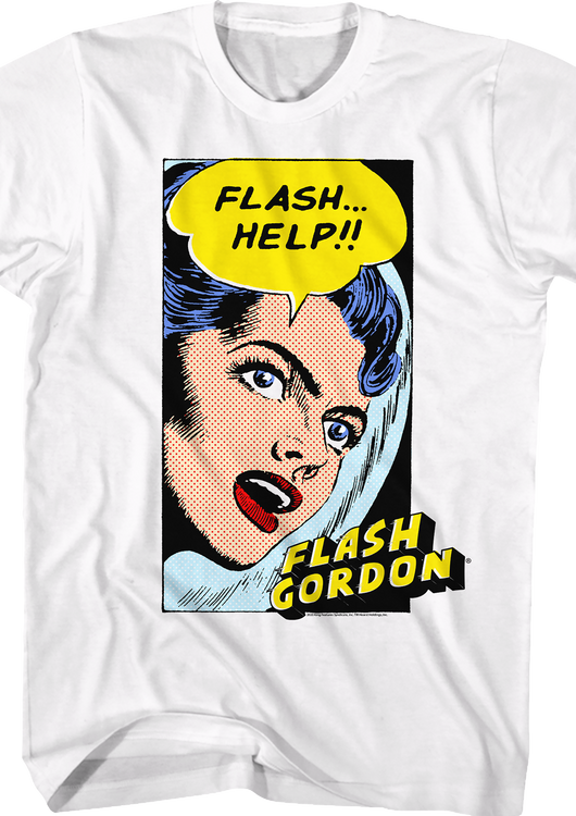 Help Flash Gordon T-Shirt - main product image