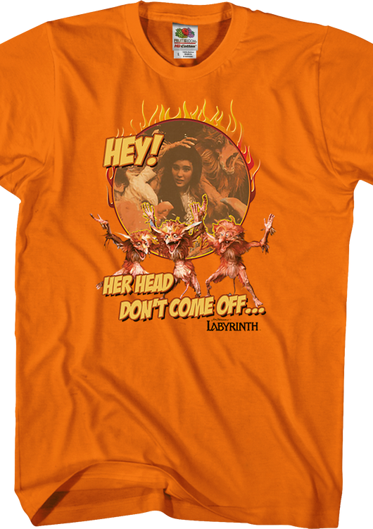 Her Head Don't Come Off Labyrinth T-Shirt - main product image