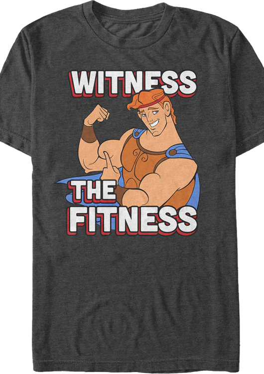 Hercules Witness The Fitness Disney T-Shirt - main product image