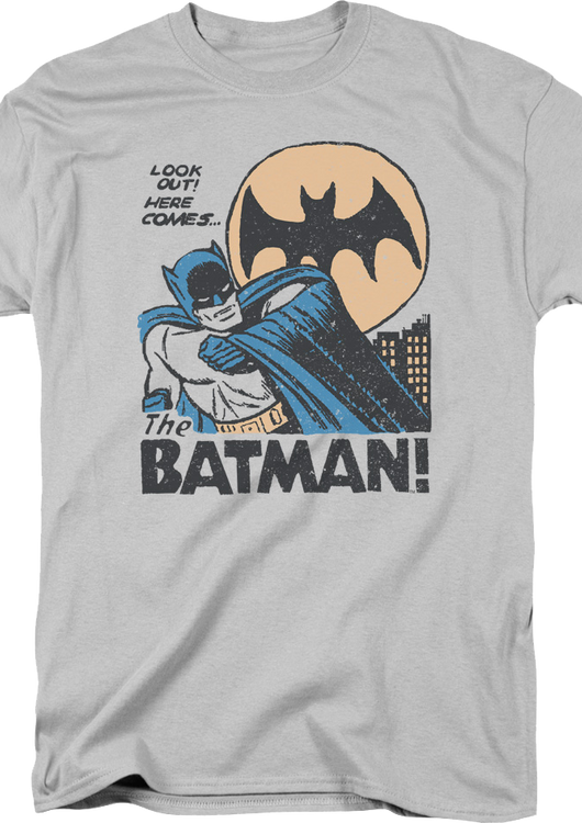 Here Comes The Batman DC Comics T-Shirt - main product image