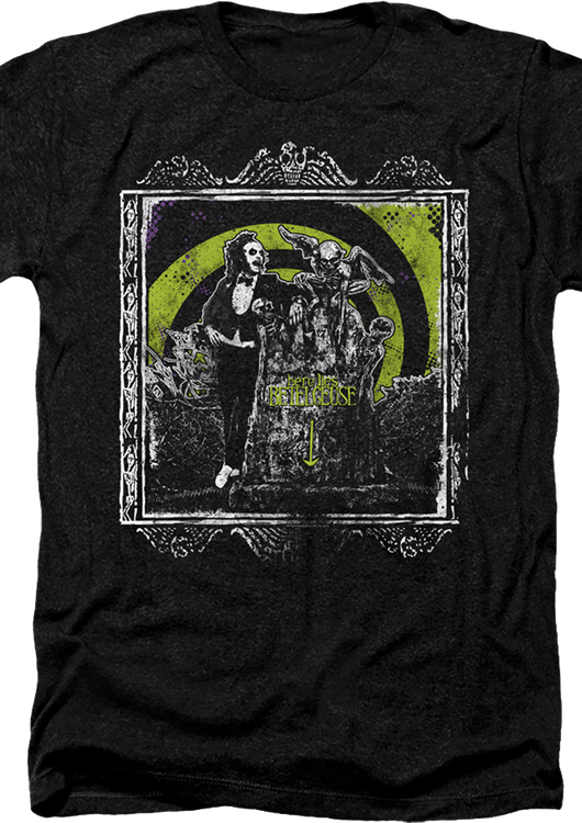 Cotton/Polyester Blend Here Lies Beetlejuice T-Shirt - main product image