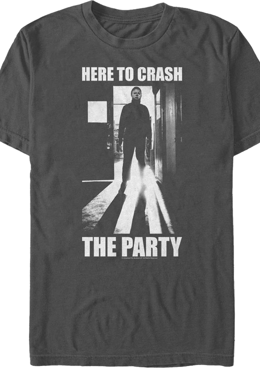 Here To Crash The Party Halloween II T-Shirt - main product image