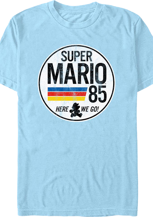 Here We Go Super Mario '85 Nintendo T-Shirt - main product image