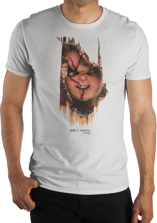 Here's Chucky Child's Play Tee Shirt - main product image