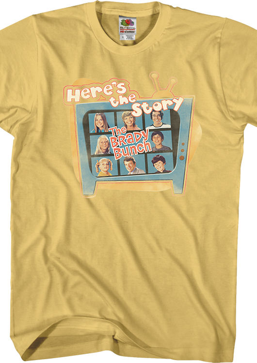 Here's The Story Brady Bunch T-Shirt - main product image