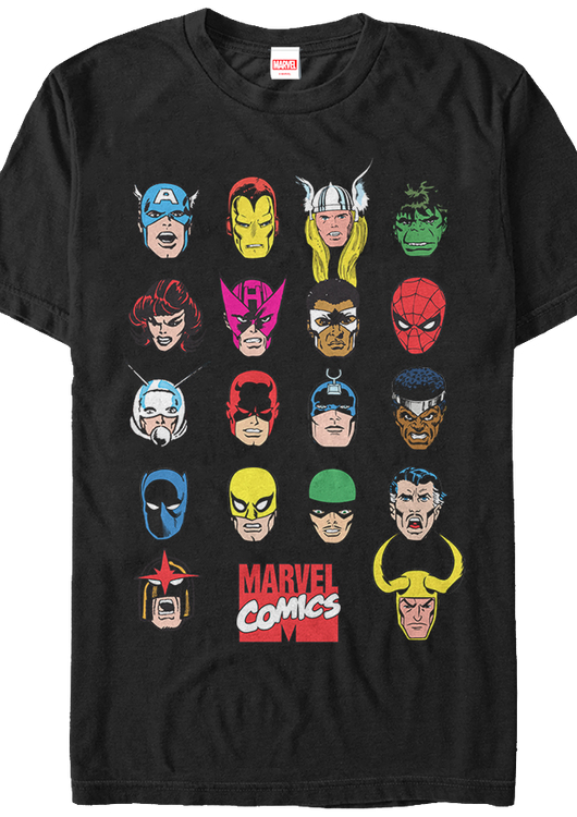 Marvel Comics Karnak T-Shirt Guest Starring Some Other Heroes - main product image