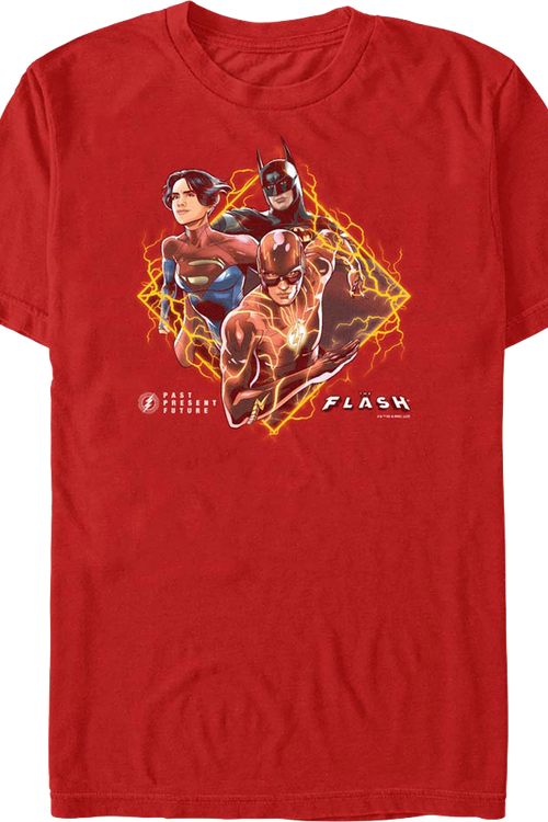 Past Present Future The Flash T-Shirtmain product image