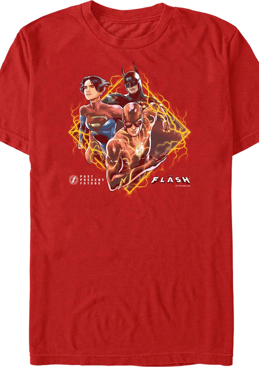 Past Present Future The Flash T-Shirt - main product image