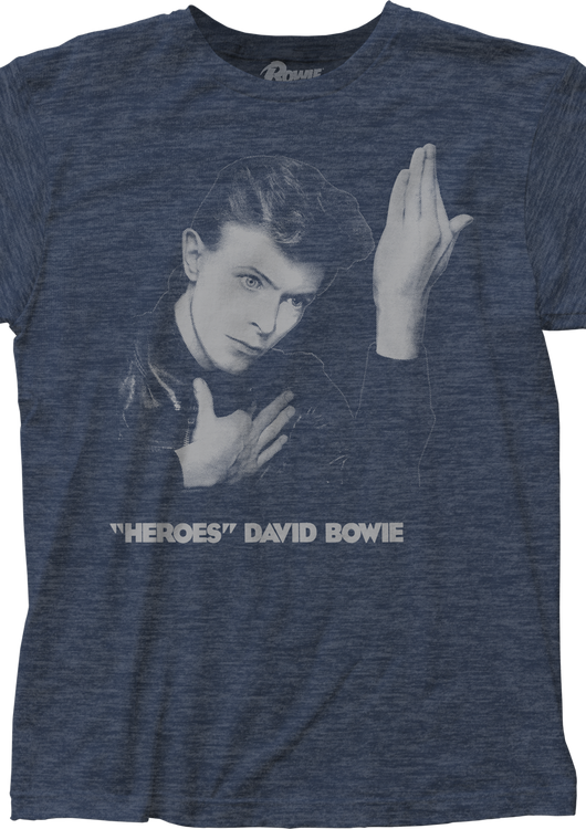 Heroes David Bowie T-Shirt - main product image