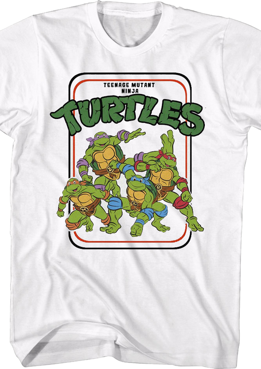 Heroes In A Half Shell Teenage Mutant Ninja Turtles T-Shirt - main product image