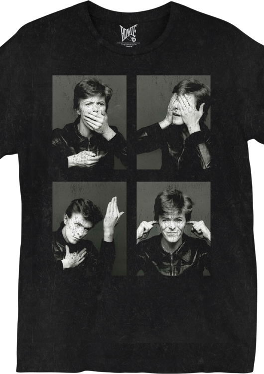 Heroes Poses David Bowie T-Shirt - main product image