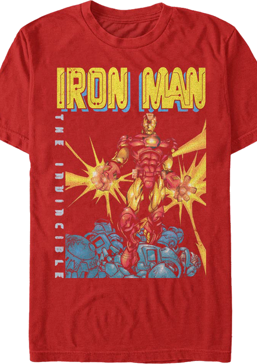 Heroes Return Iron Man Marvel Comics T-Shirt - main product image