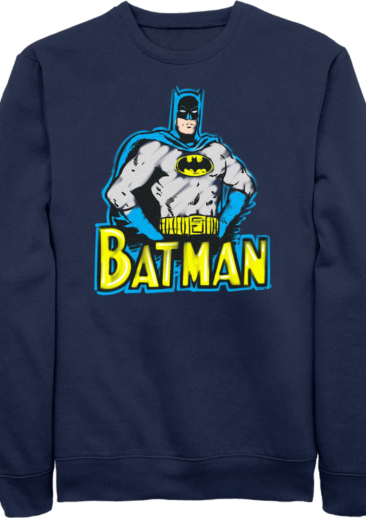 Batman Heroic Pose DC Comics Sweatshirt - main product image