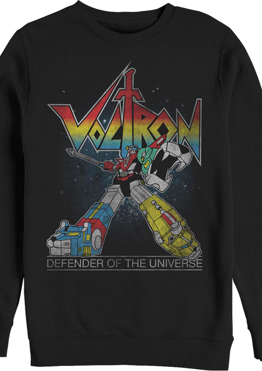 Heroic Defender Pose Voltron Sweatshirt - main product image
