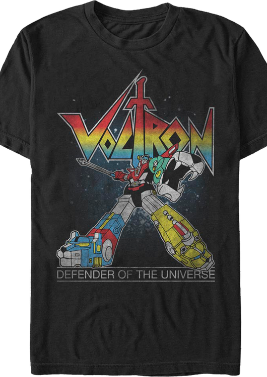 Heroic Defender Pose Voltron T-Shirt - main product image