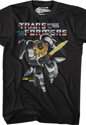 Heroic Dinobot Grimlock Transformers T-Shirt