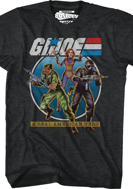 Heroic Trio GI Joe T-Shirt - main product image