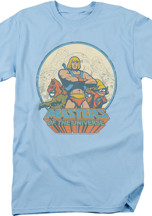 Heroic Warriors Masters of the Universe T-Shirt - main product image