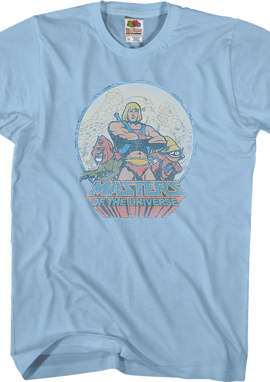 Classic Heroic Warriors Masters of the Universe T-Shirt - main product image