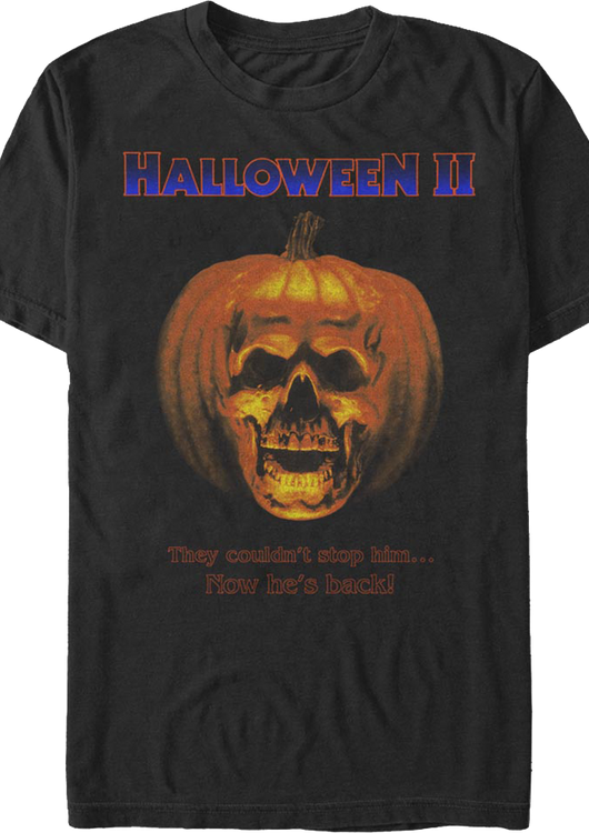 He's Back Halloween II T-Shirt - main product image