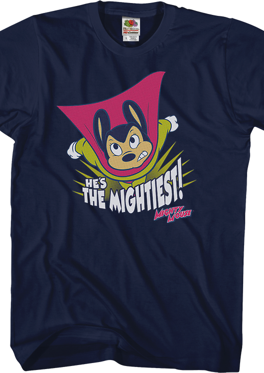He's The Mightiest Mighty Mouse T-Shirt - main product image