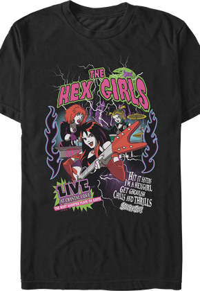 Hex Girls Poster Scooby-Doo T-Shirt