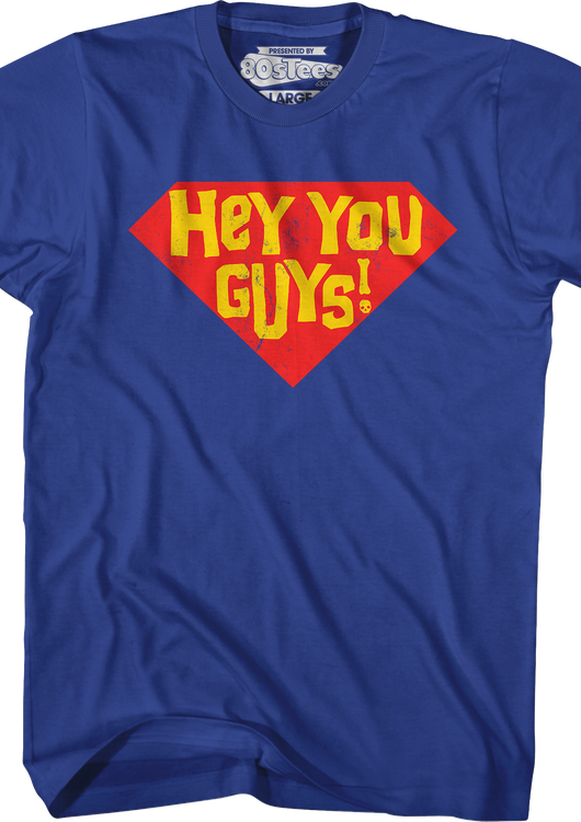 Hey You Guys Chest Symbol T-Shirt - main product image