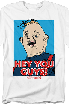 Hey You Guys Sloth Illustration Goonies T-Shirt