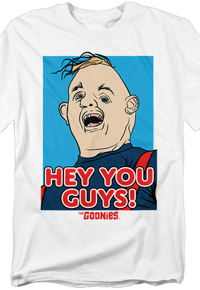 Hey You Guys Sloth Illustration Goonies T-Shirt