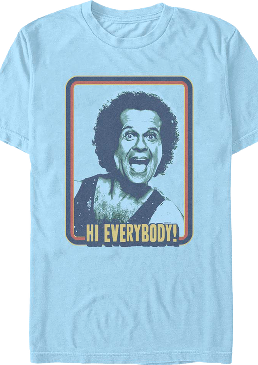 Hi Everybody Richard Simmons T-Shirt - main product image