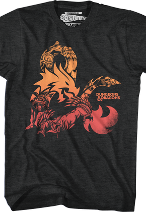 Hidden Monsters Logo Dungeons & Dragons T-Shirt
