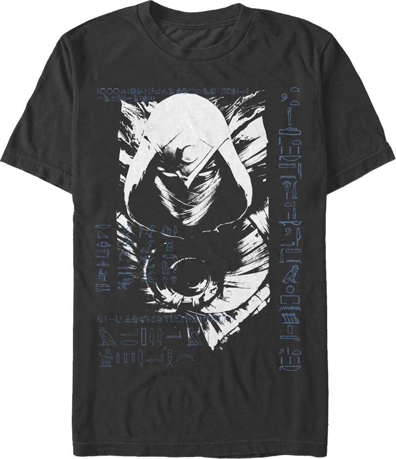 Marvel Moon Knight T-Shirt Uomo - Doppia Identità - Nero, Taglia L/Plus Tall