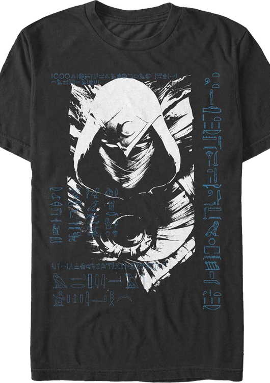 Hieroglyphs Moon Knight T-Shirt - main product image