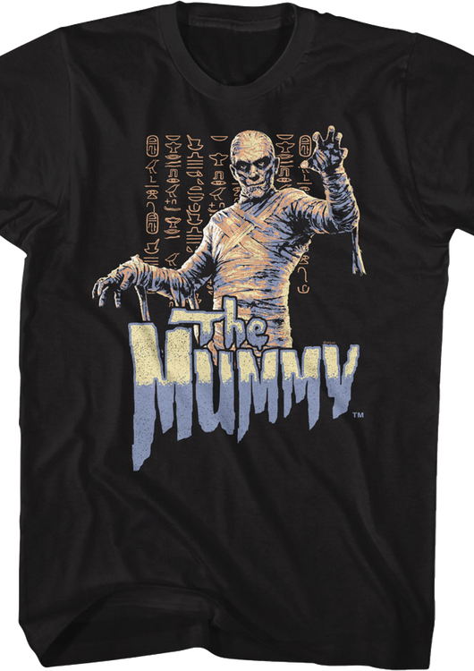Hieroglyphs The Mummy T-Shirt - main product image