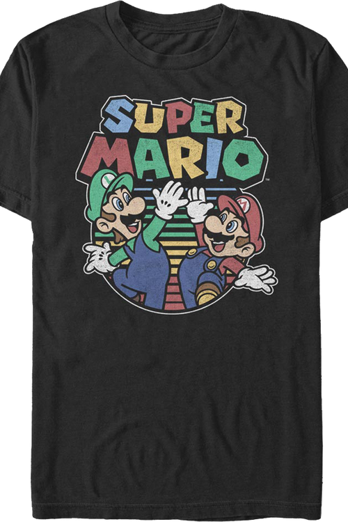 High Five Super Mario Bros. T-Shirtmain product image