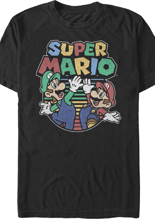 High Five Super Mario Bros. T-Shirt - main product image