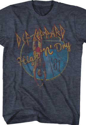 High 'n' Dry '81 Def Leppard T-Shirt