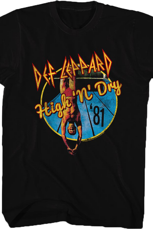 High N Dry Def Leppard T-Shirtmain product image
