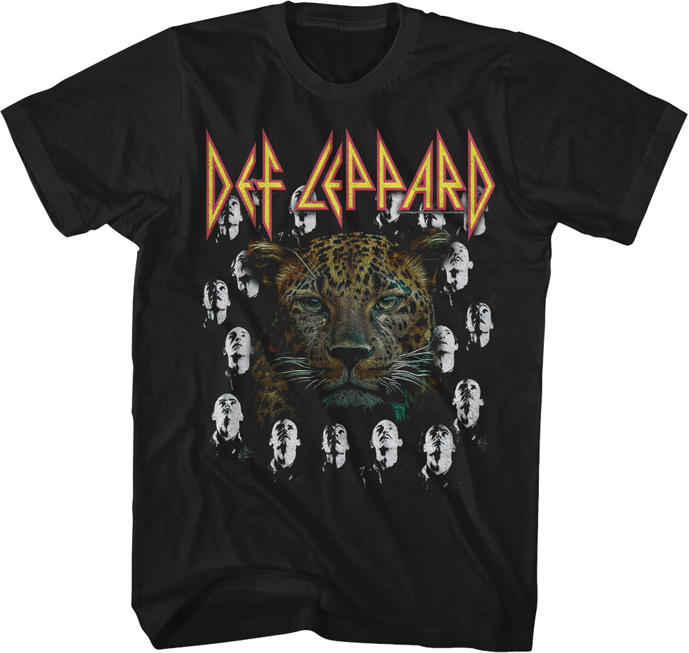 High 'N' Dry Leopard Def Leppard T-Shirt