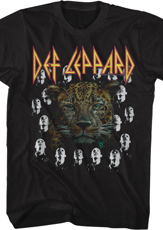 High 'N' Dry Leopard Def Leppard T-Shirt - main product image
